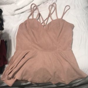 Peplum top cute for going out!